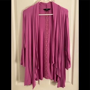 Magenta Cardigan